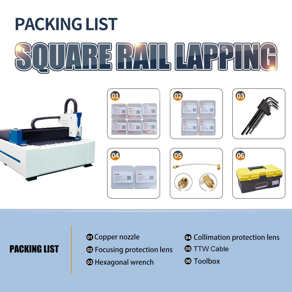 Portable CNC Fiber Laser Cutting Machine for Metal Sheet